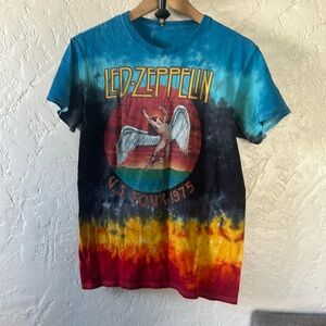 Led Zeppelin Icarus Tie Dye T-Shirt 1975